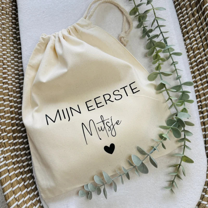 Bewaarzakje - Mijn eerste mutsje