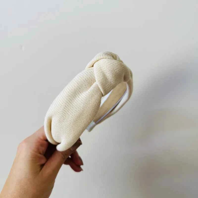 Knoop Haarband - Naturel