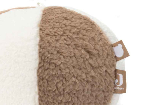 Stoffen speelbal - Ivory/Biscuit