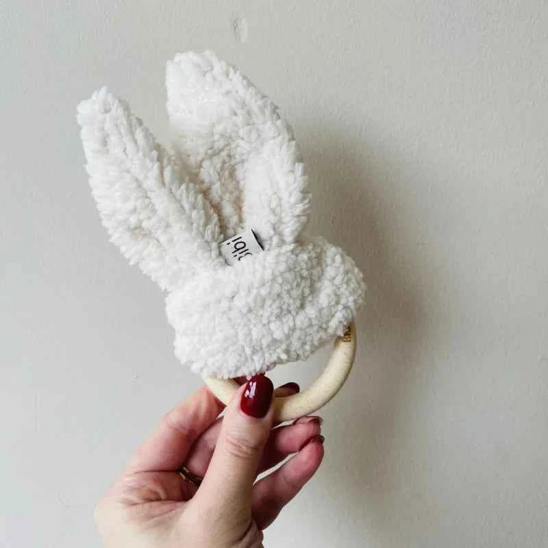 Bijtspeeltje Teddy - Creme