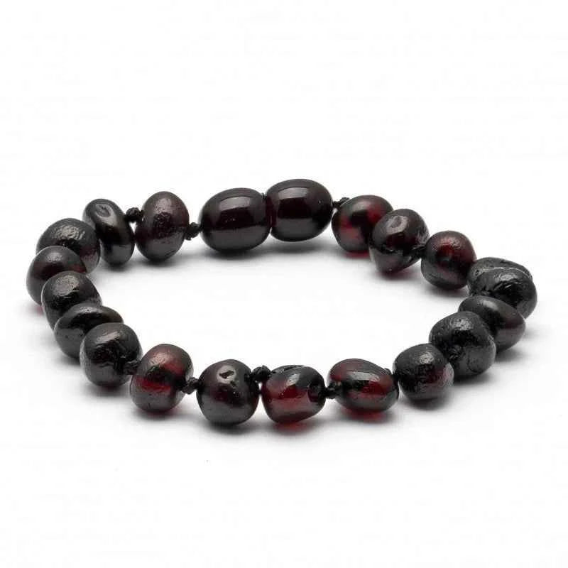 Barnsteen armbandje - cherry barnsteen