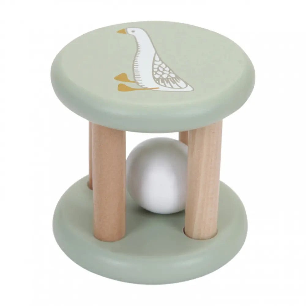 Rammelaar roller - Bibi Kidz - Kinderhaarspeldjes en baby accessoires voor pasgeboren baby bij Bibi Kidz, zachte babykleding, speendoekjes, spenen en gepersonaliseerde kraamcadeaus voor baby’s.