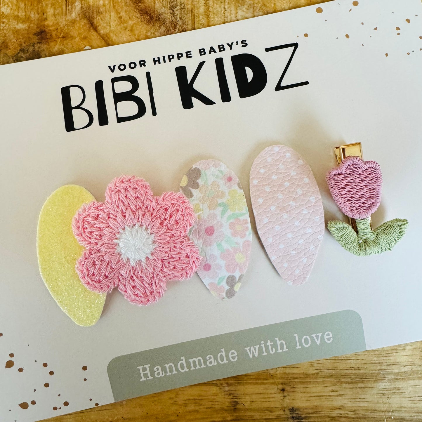 Setje 3 Lente haarspeldjes