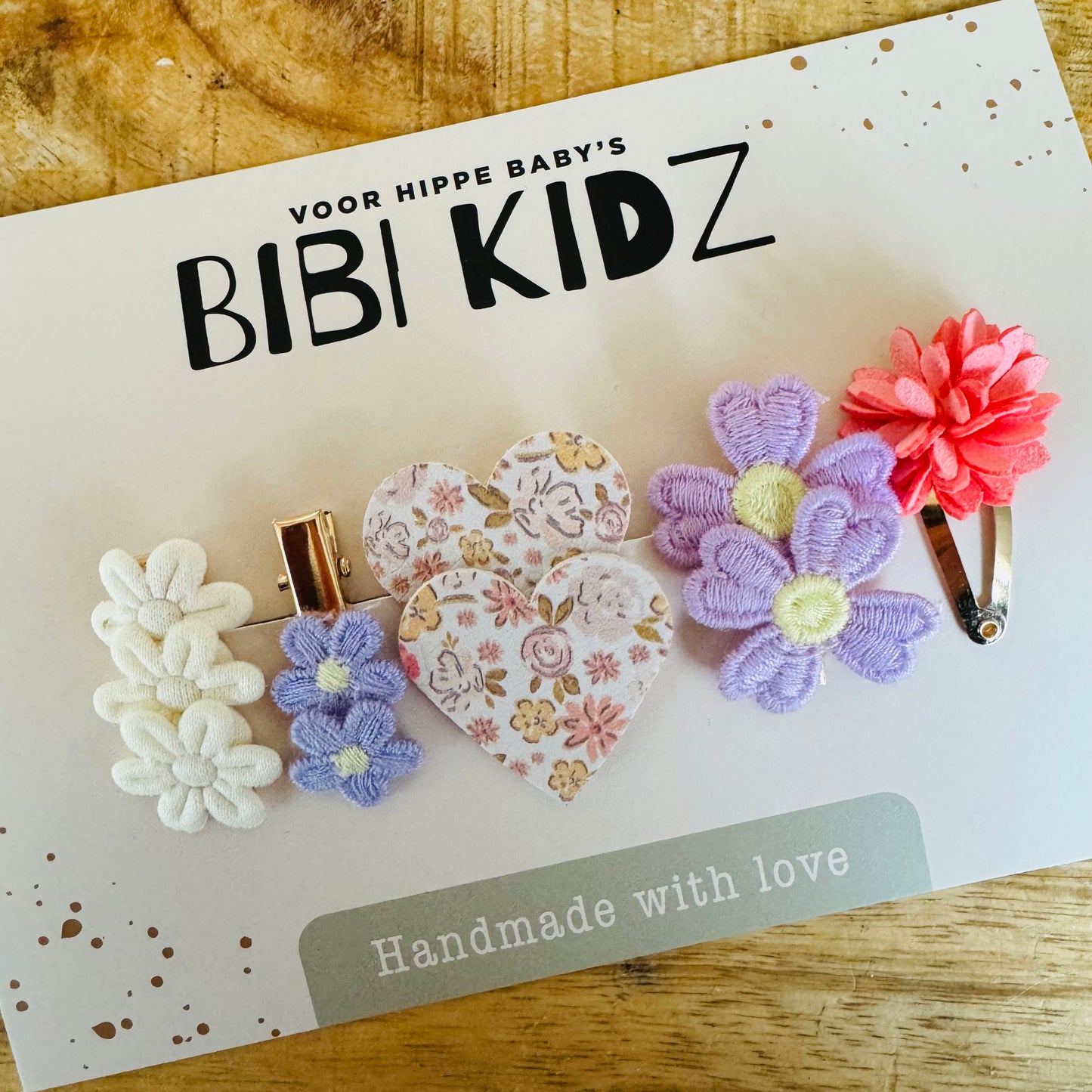 Setje 4 Lente haarspeldjes