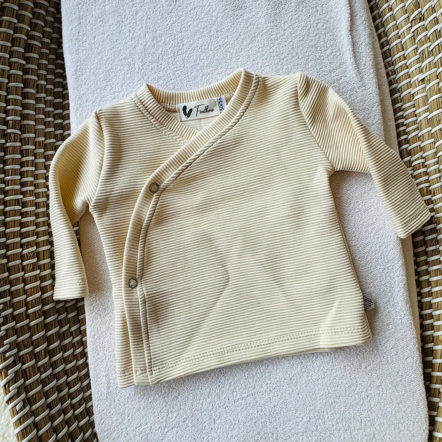 Shirtje Kleine Rib- Naturel beige