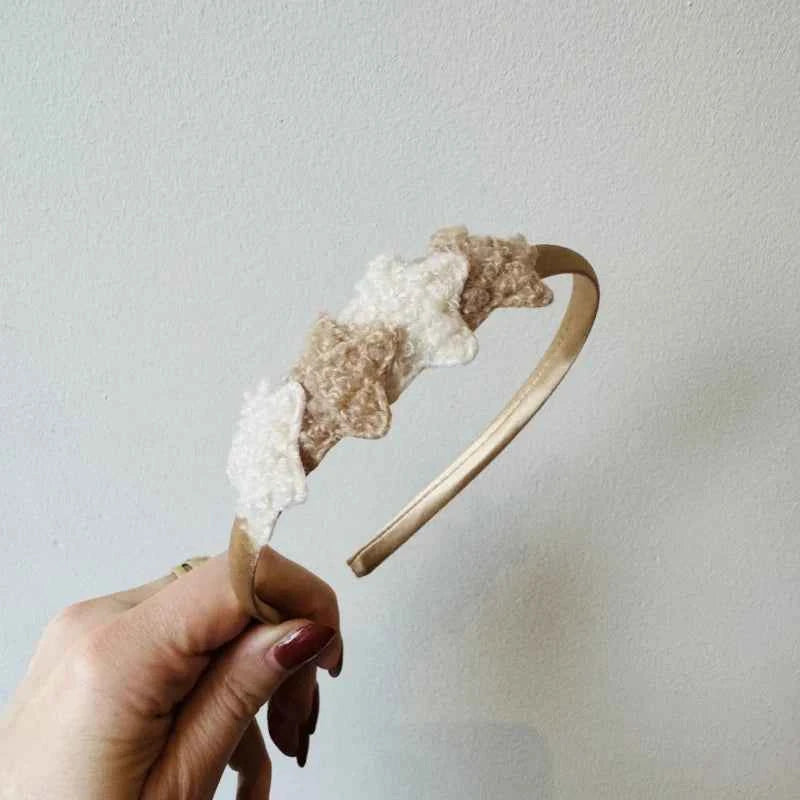 Haarband - Sterren beige
