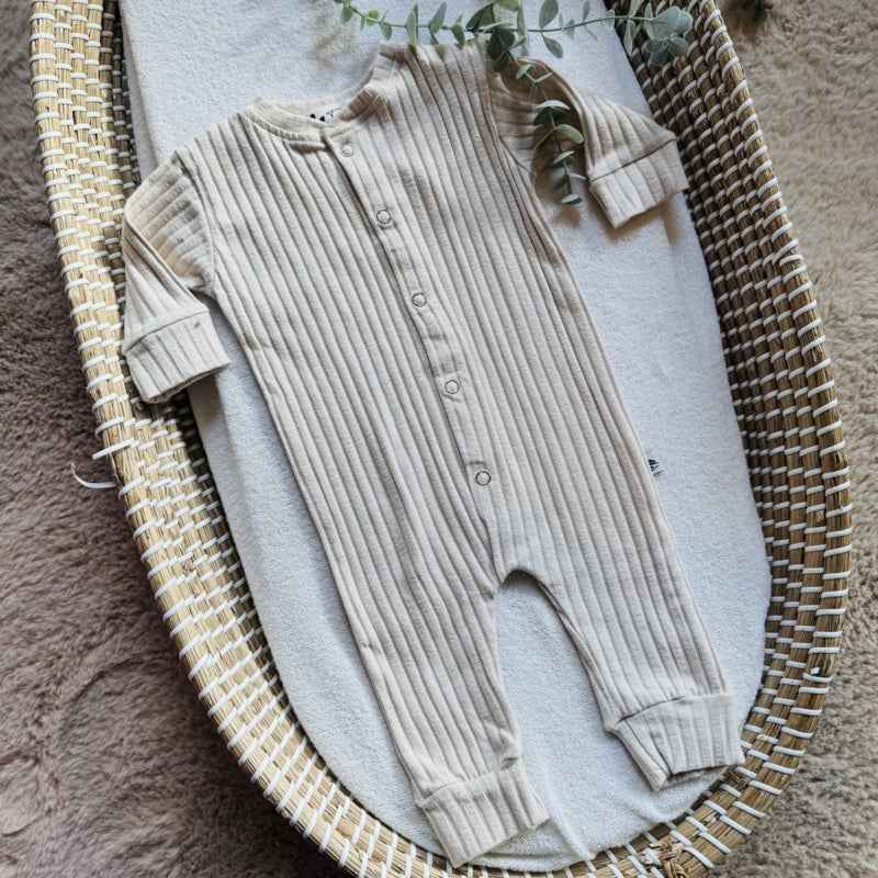 Boxpakje - Rib beige