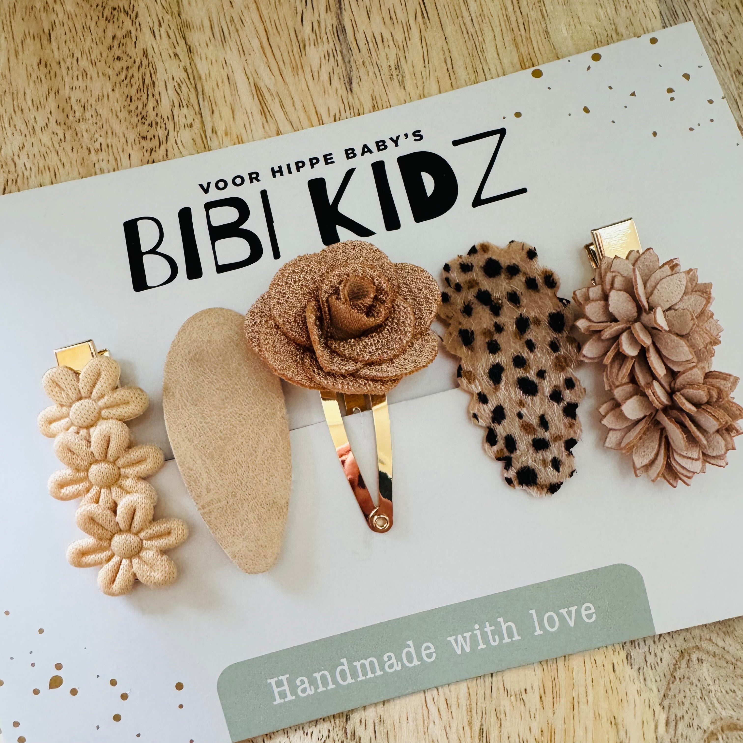 Setjes haarspeldjes bloemen