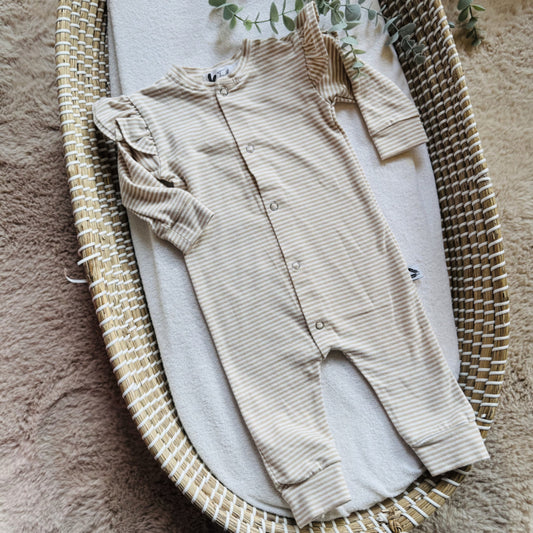 Boxpakje - Ruffle gestreept