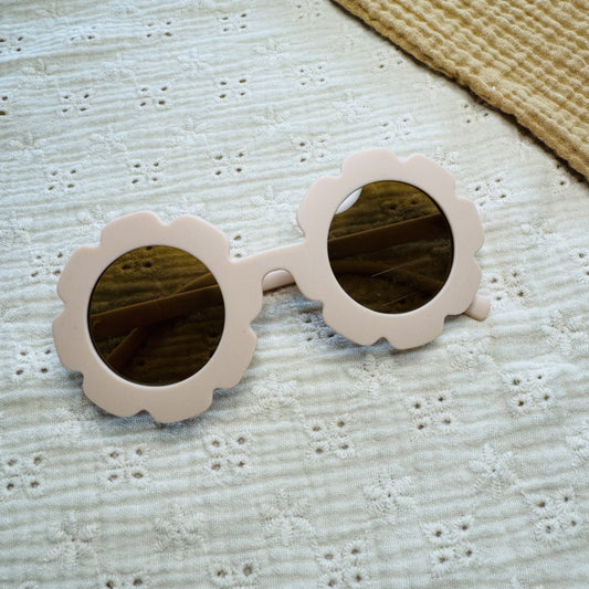 Zonnebril Bloem - Zacht Roze