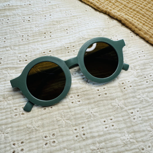 Zonnebril - Geel/wit