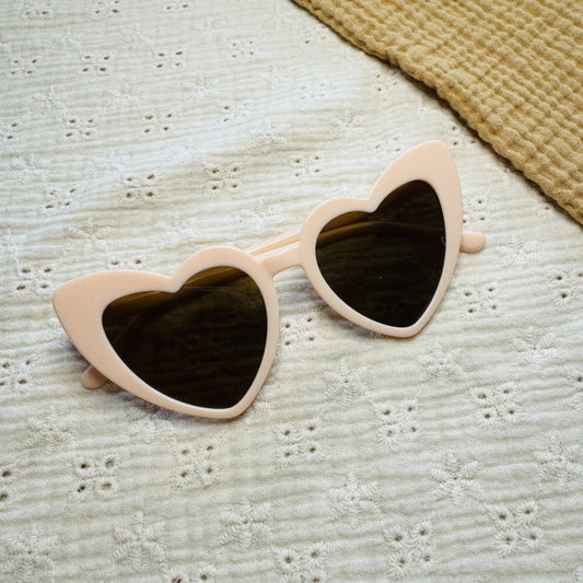 Zonnebril - Hart Zacht Roze