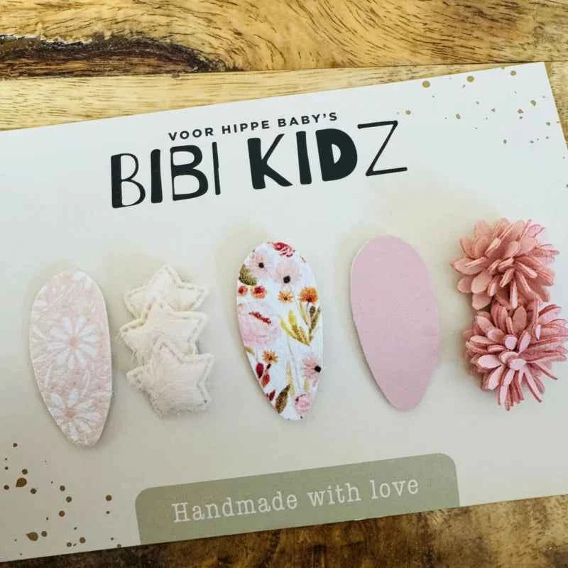 Setje 4 Bibi Antislip Haarspeldjes