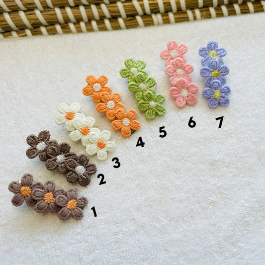 Haarspeld Bloementjes (Meerdere kleuren)
