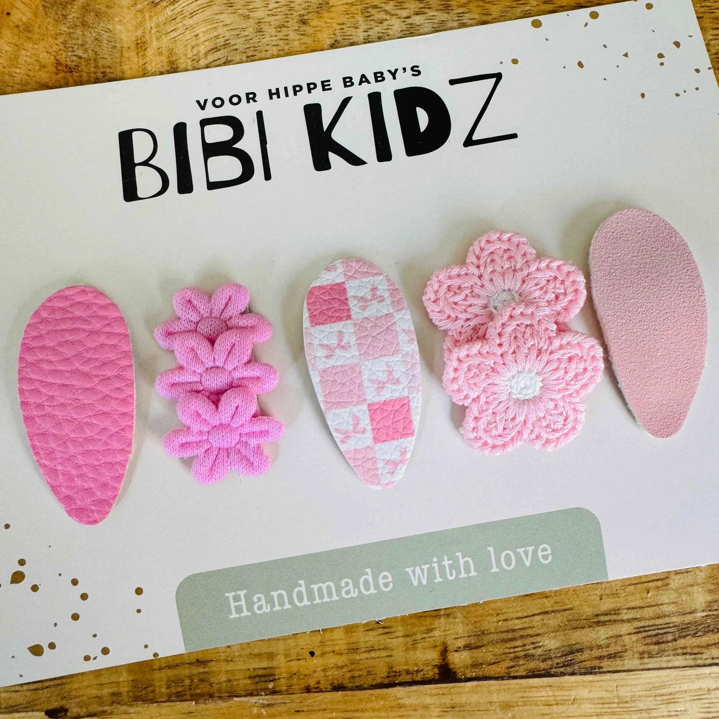 Setje 2 flower Antislip Haarspeldjes