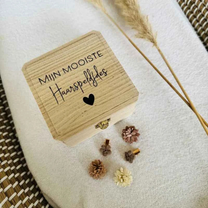 Bewaarkistje - Mooiste haarspeldjes