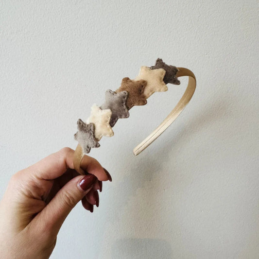 Haarband - Sterren mix