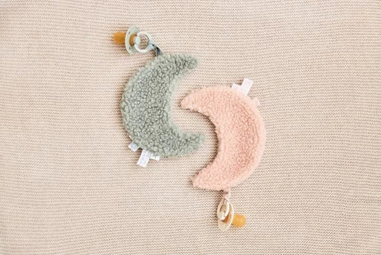 Speendoekje Moon ash green