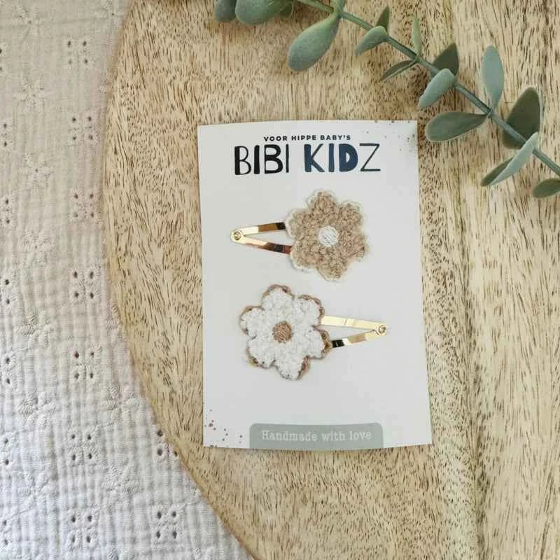 Haarspeldje Bloem mix