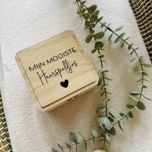 Bewaarkistje - Mooiste Haarspeldjes