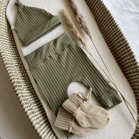 Mutsje - Olijf Groen Rib