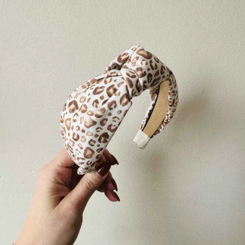 Knoop Haarband - Panter