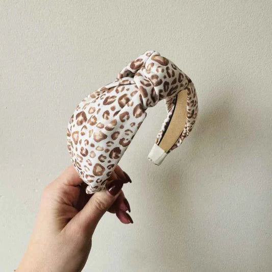 Knoop Haarband - Panter