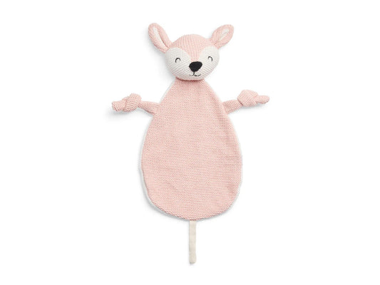 Knuffeldoekje Deer - Pale pink