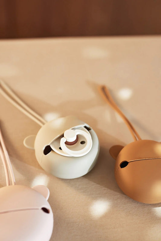 Siliconen Speenhouder - Olive Green