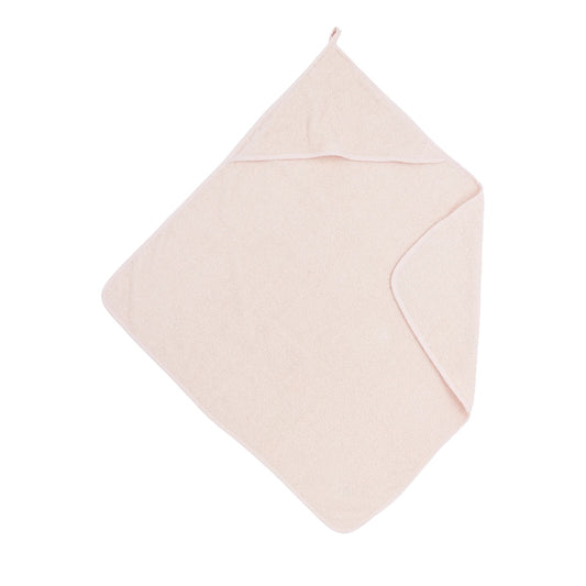 Badcape badstof - Soft pink