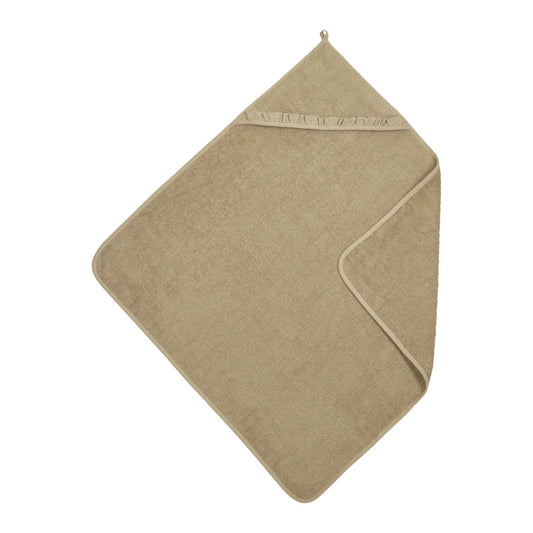 Badcape Badstof Ruffle - Taupe