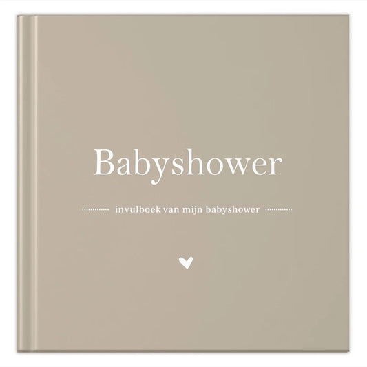Invulboek - Babyshower boek