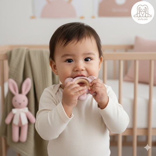 Bijtspeeltje Flower - Blush