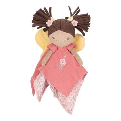 Knuffeldoekje Fairy Evi - Bibi Kidz - Kinderhaarspeldjes en baby accessoires voor pasgeboren baby bij Bibi Kidz, zachte babykleding, speendoekjes, spenen en gepersonaliseerde kraamcadeaus voor baby’s.