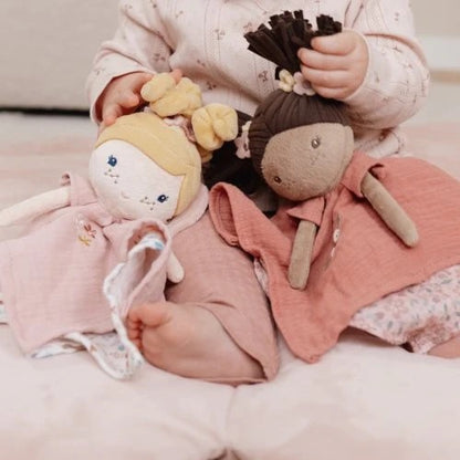 Knuffeldoekje Fairy Evi - Bibi Kidz - Kinderhaarspeldjes en baby accessoires voor pasgeboren baby bij Bibi Kidz, zachte babykleding, speendoekjes, spenen en gepersonaliseerde kraamcadeaus voor baby’s.