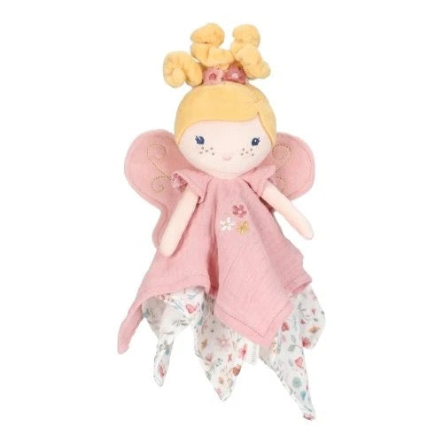 Knuffeldoekje Fairy Mila - Bibi Kidz - Kinderhaarspeldjes en baby accessoires voor pasgeboren baby bij Bibi Kidz, zachte babykleding, speendoekjes, spenen en gepersonaliseerde kraamcadeaus voor baby’s.