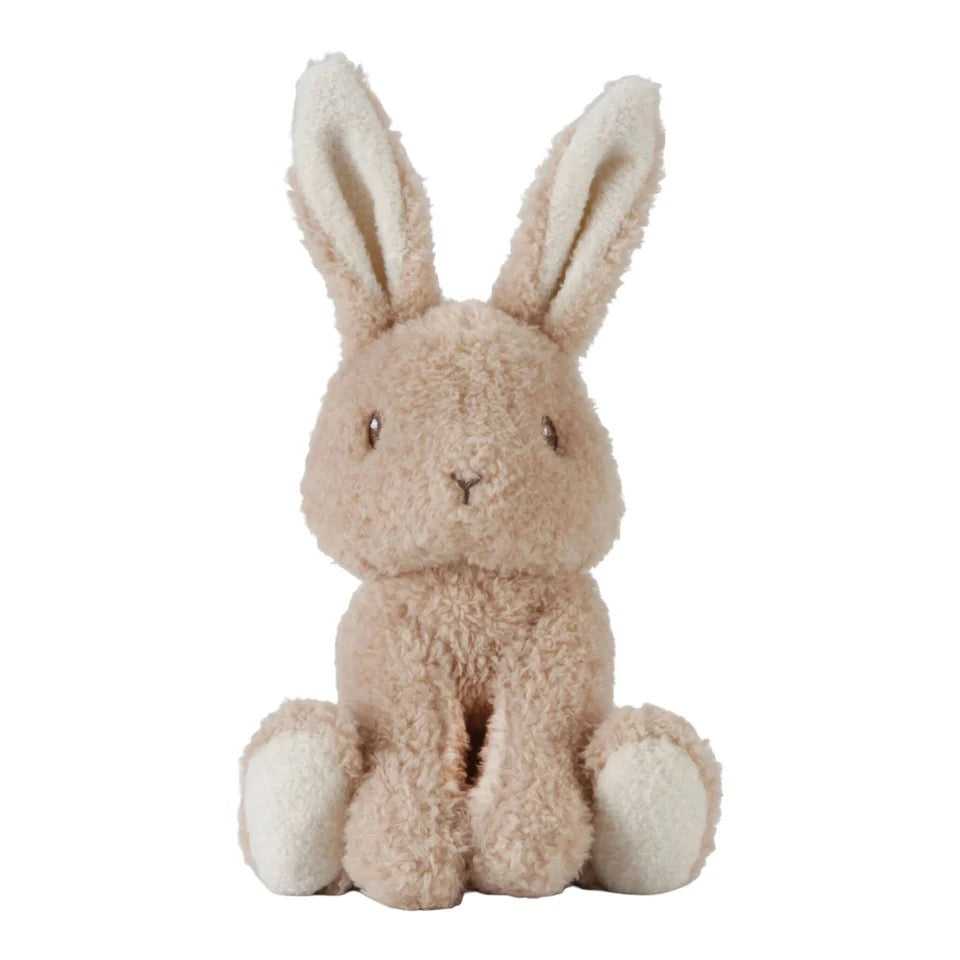 Knuffel konijn 15cm - Bibi Kidz - Kinderhaarspeldjes en baby accessoires voor pasgeboren baby bij Bibi Kidz, zachte babykleding, speendoekjes, spenen en gepersonaliseerde kraamcadeaus voor baby’s.
