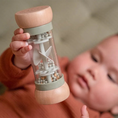 Regenrammelaar Little farm - Bibi Kidz - Kinderhaarspeldjes en baby accessoires voor pasgeboren baby bij Bibi Kidz, zachte babykleding, speendoekjes, spenen en gepersonaliseerde kraamcadeaus voor baby’s.