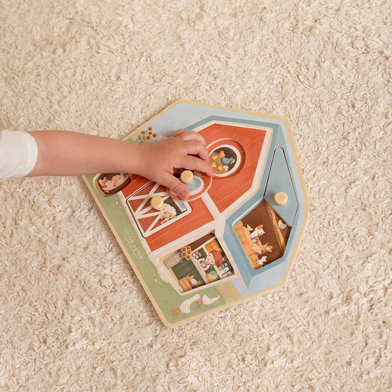 Houten puzzel - Bibi Kidz - Kinderhaarspeldjes en baby accessoires voor pasgeboren baby bij Bibi Kidz, zachte babykleding, speendoekjes, spenen en gepersonaliseerde kraamcadeaus voor baby’s.
