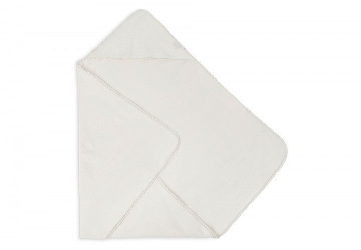 Badcape embroidery ivory