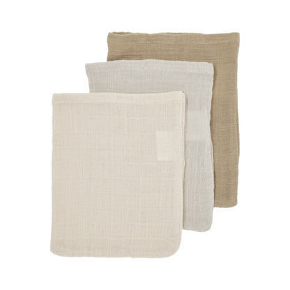 Hydrofiele doeken pre-washed Soft Sand/Greige/Taupe