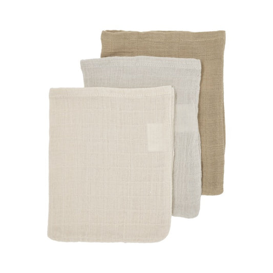 Hydrofiele doeken pre-washed Soft Sand/Greige/Taupe
