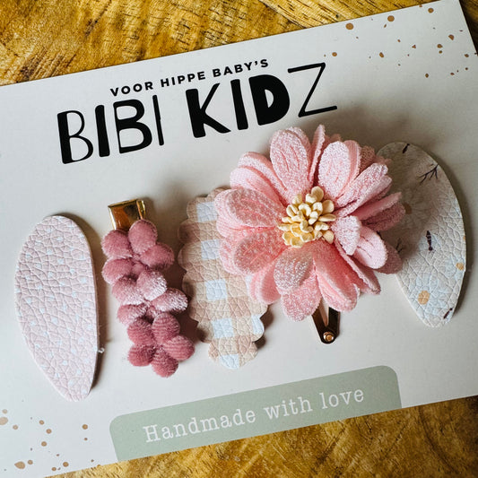 Setje 1 Suus Haarspeldjes bloem