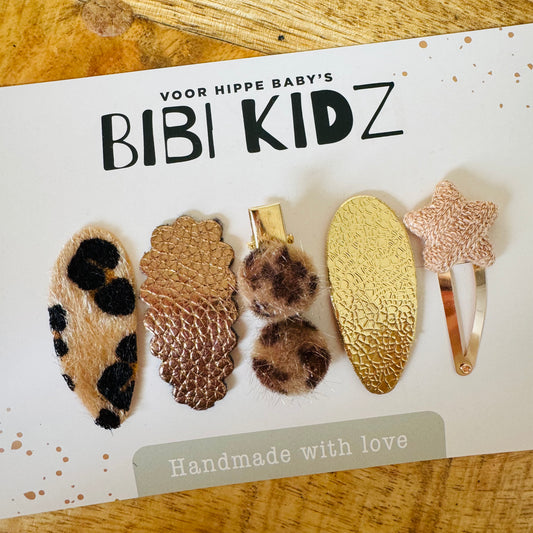 Setje 12 Suus Haarspeldjes bloem