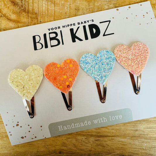 Setje 8 Lente haarspeldjes