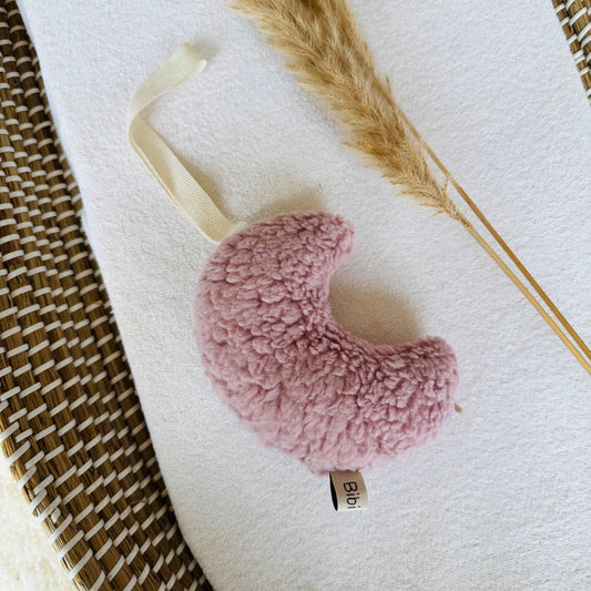 Speendoekje Maan Zachte Vulling Oud roze