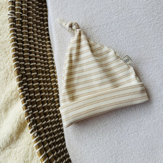 Mutsje- Beige streep
