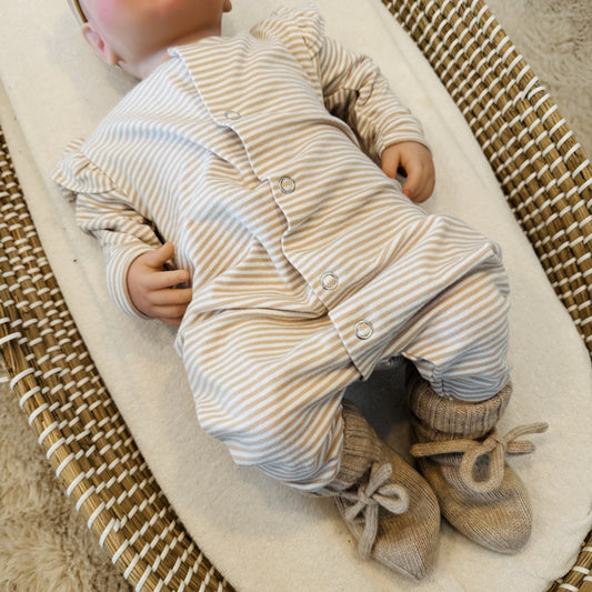 Boxpakje - Ruffle gestreept