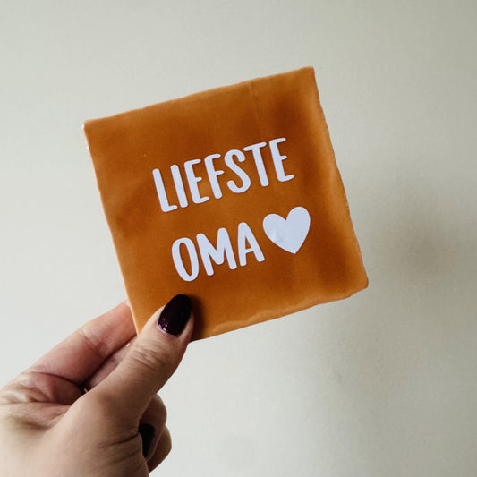 Tegel - Liefste oma