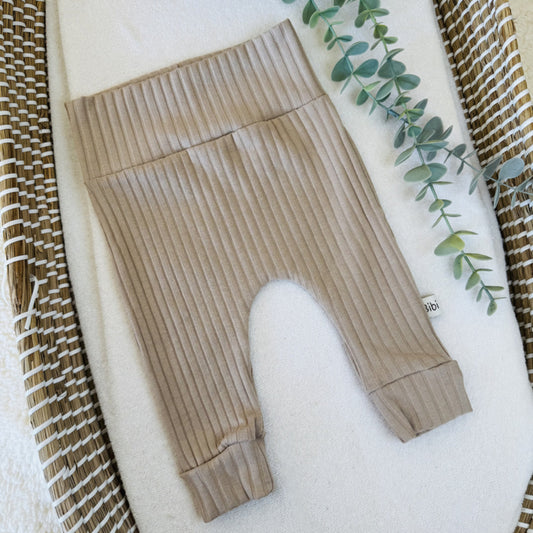 Broekje - Beige Rib